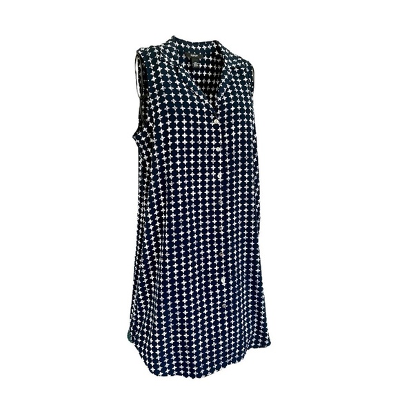ALFANI, NWOT, WOMENS SLEEVELESS, BUTTON FRONT, SHIFT DRESS. SIZE 12P - Picture 1 of 6